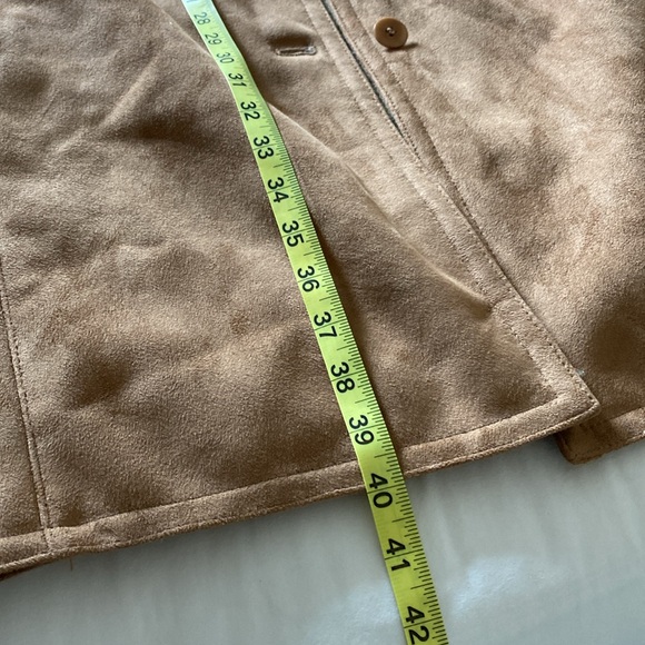 Ann Klein Women’s Tan Hooded Coat, Sherpa lined, used like new condition. - Picture 11 of 14